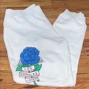 White Juicy Couture joggers